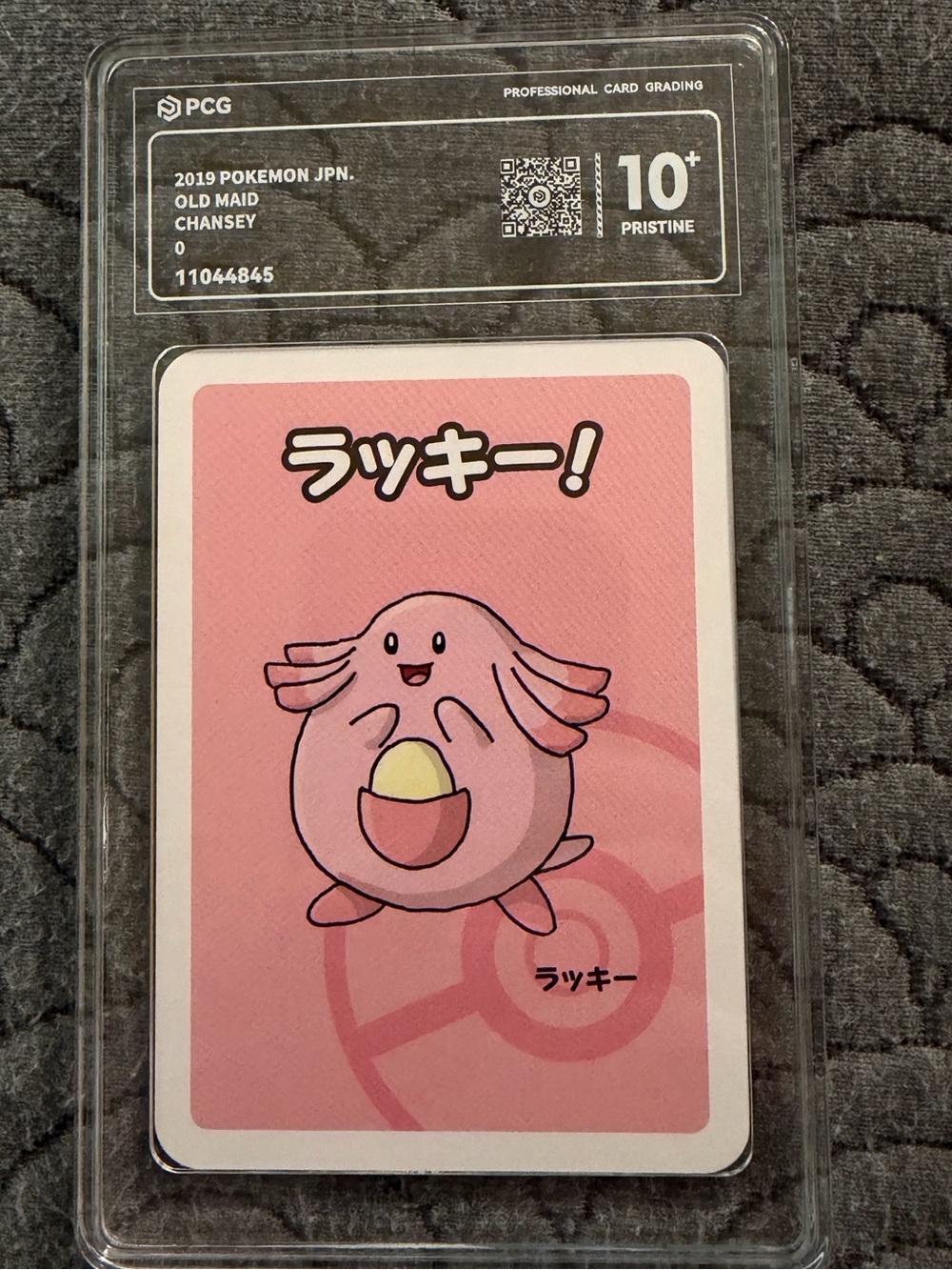 Pokemon Pink Chansey Graded Card - Pristine 10